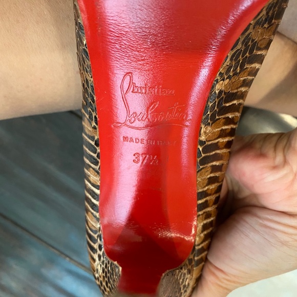 Authentic Louboutin platform shoes - Picture 4 of 6